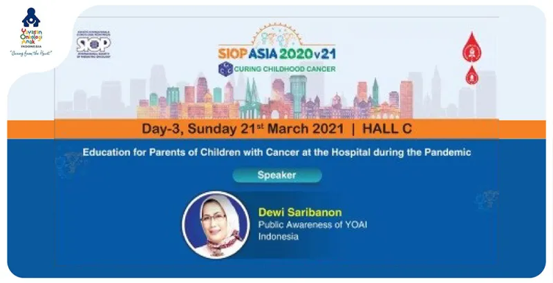 Perwakilan YOAI dalam Kongres SIOP ASIA 2020, Mumbai, India