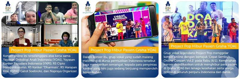 Konser Virtual Cepat Sembuh Vol.2 Project Pop - Tetap Semangat