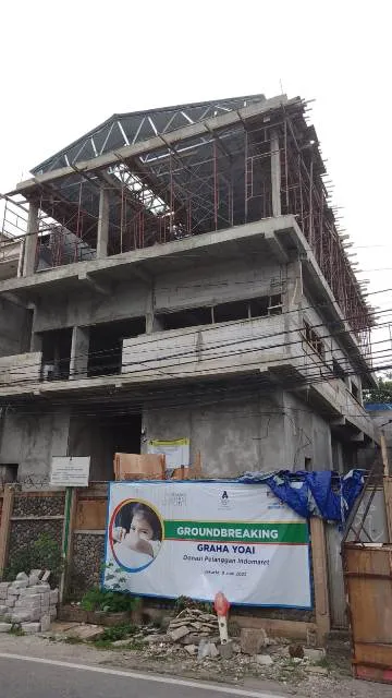 Pembangunan Graha YOAI 58 Tahap 2