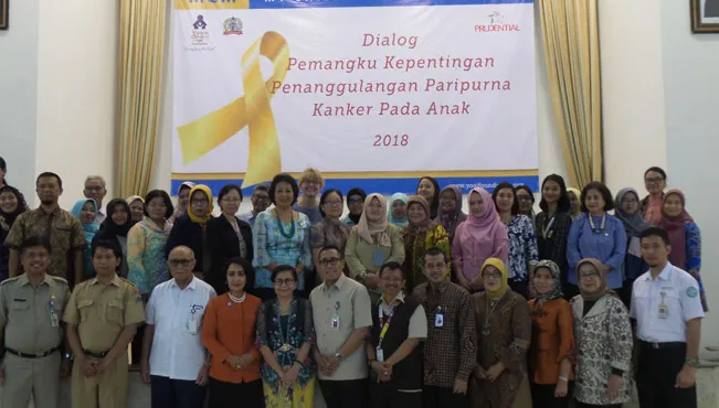 Dialog Pemangku Kepentingan Penanggulangan Paripurna Kanker Anak, Rumah Sakit Kanker Dharmais Jakarta, 2018